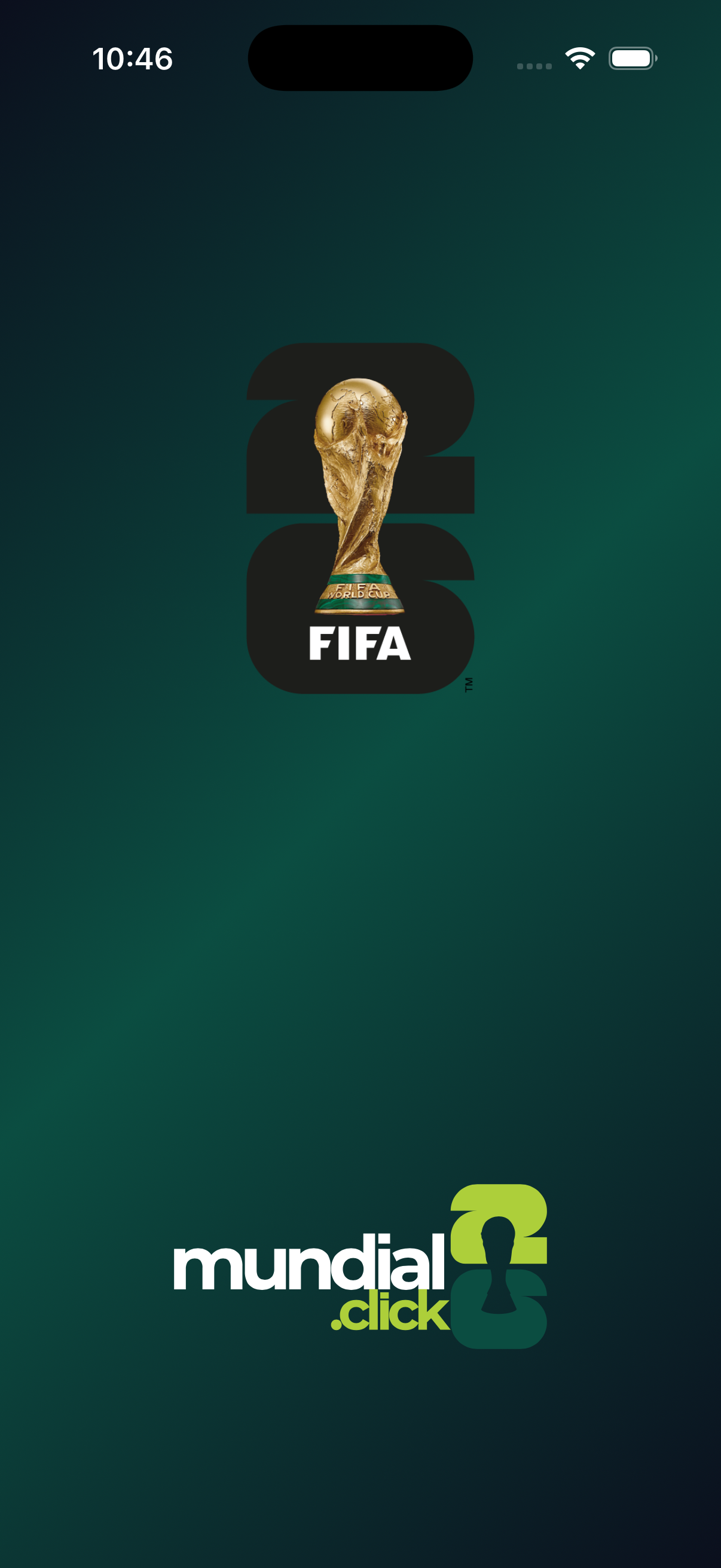 Pantalla de inicio - mundial.click